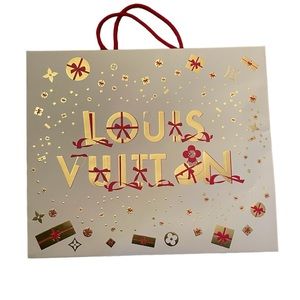 LOUIS VUITTON Holiday 2023 Limited Edition Medium Shopping Bag